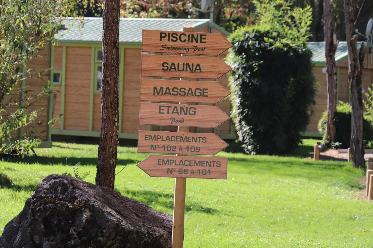 Camping 3 Etoiles - Piscine Chauffee - Vue Montagne แซ็ง-จิฮองส์ ภายนอก รูปภาพ